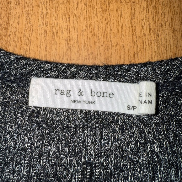 Rag & Bone Carla Racer back Charcoal Maxi Dress - Picture 4 of 4